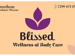 blissed wellness of body care