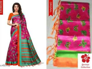 women saree on free cod only by courier
