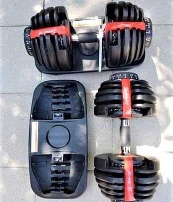 ADJUSTABLE DUMBELLS SUPER HIGH QUALITY!!