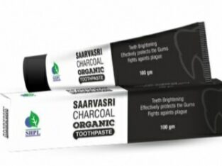 Charcoal herbal tooth paste