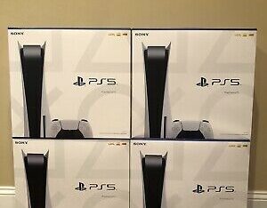 Sony PlayStation 5 PS5 Disc Version Next Gen Console In Hand Brand New