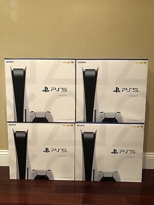 Sony PlayStation 5 PS5 Disc Version Next Gen Console In Hand Brand New