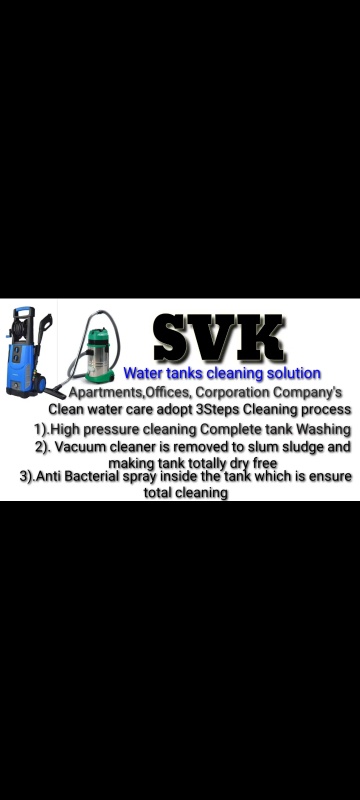 SVK WATER TANKS CLEANING SOLUTION