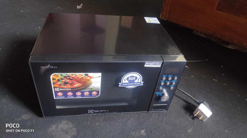 Electrolux microwave oven with GRILL & CONVECTION FULLY LODDED WORKING