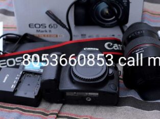 Canon camera 6D mark ll good condition urgent sale price 18,000