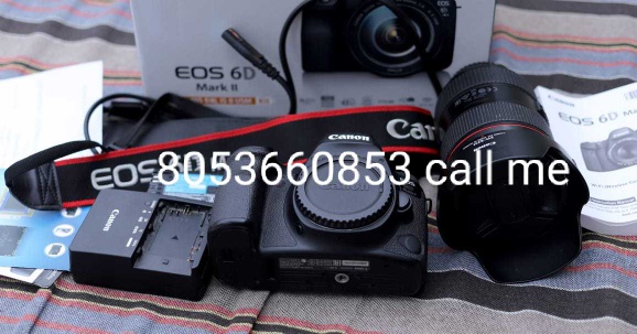 Canon camera 6D mark ll good condition urgent sale price 18,000