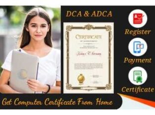 DCA and ADCA Computer Certificate