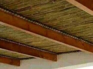 bambo fence and ceiling Wooden fencing panel We deliver and installation call 0613858034
