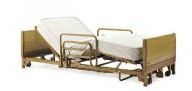 invacare electronic ADJUSTABLE hospital bed