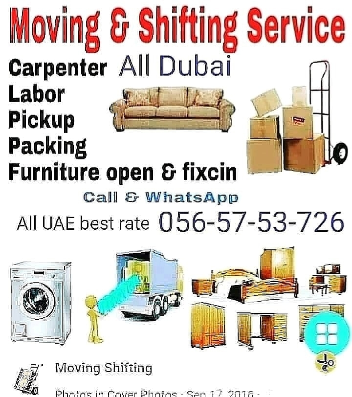 Best offer Movers and packers 056 57 53 726