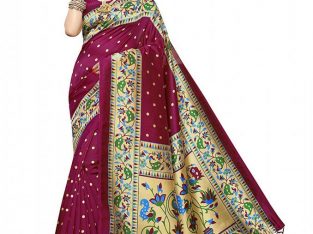 women’s  silky  saree