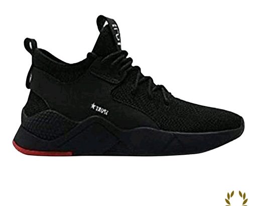 Stylish Men Black Sports Shoe