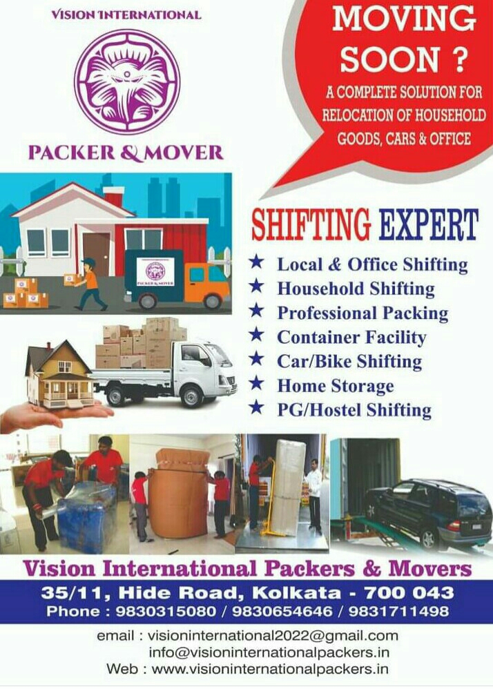Vision International Packers & Movers In India’s Best Packers & Movers Today For Reasonable Price