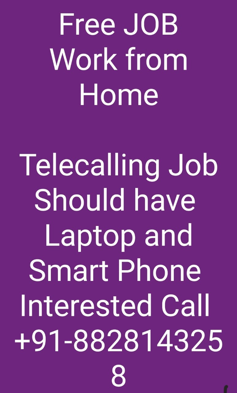 work from Home-Insurance Telecaller Required