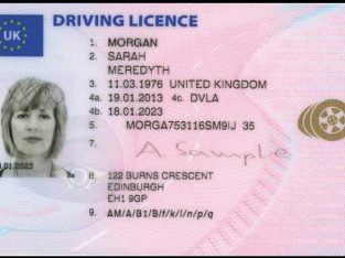 obtain Eu/UK driving license in 7 days