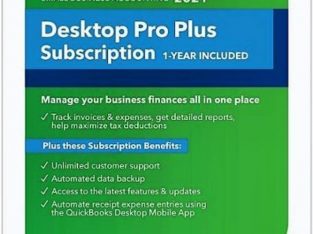 Intuit Quickbooks Desktop Pro 2021 For 2 Users