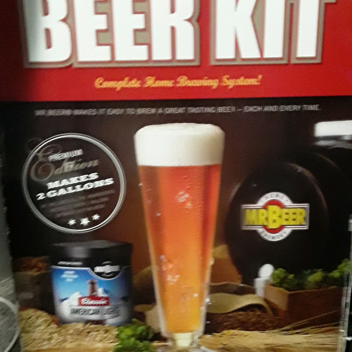 beer brewing kit