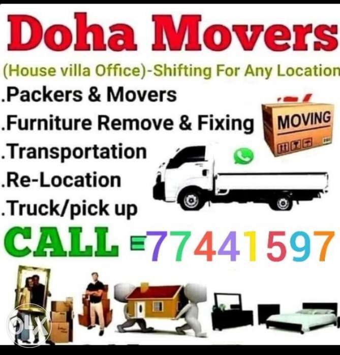 Shifting & Moving Call Us Anytime…77441597