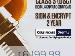 Digital signature certificate