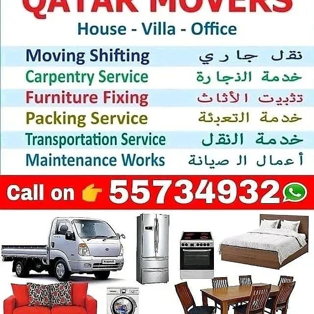 furniture open fixing pick-up service Qatar Call