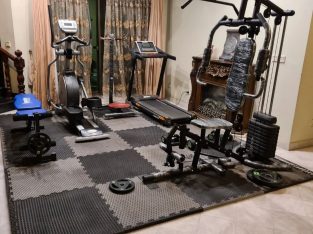 Gym floor tiles