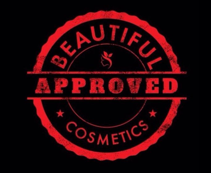 beautiful cosmetics makeup products