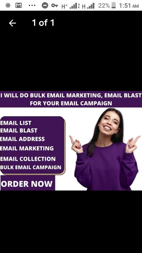I will do email marketing, bulk email campaign, email blast