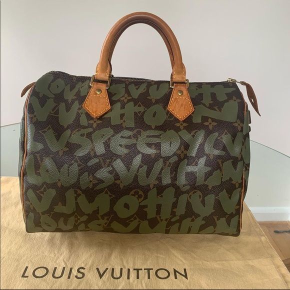 pre loved LOUIS Vuitton Stephen  sprouse graffity SPEEDY 30