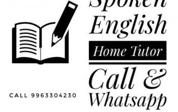 Spoken English Home Tutions  9963304230