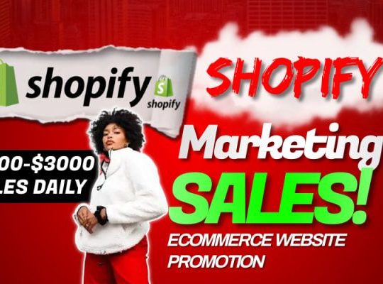 Shopify Marketing Expert (Sales Booster)