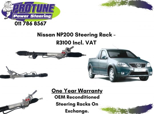 Nissan NP200 – OEM Reconditioned Steering Racks