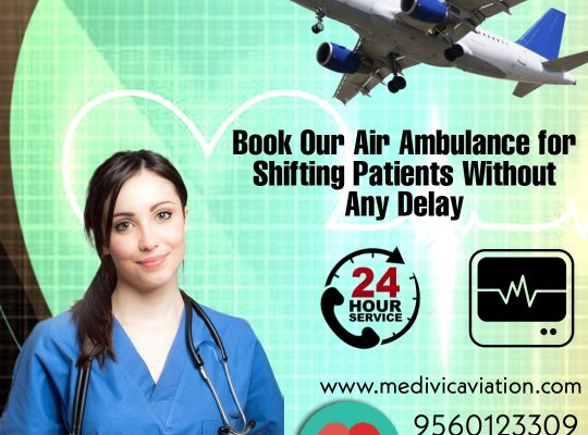 Gain ICU Capable Charter Air Ambulance in Chennai by Medivic