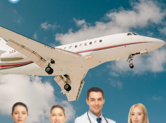 Top-Rated and Superlative Sky Air Ambulance Service in Kolkata with Doctor