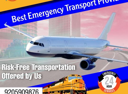 Falcon Train Ambulance in Ranchi is a Transparent Emergency Medical Transport Provider