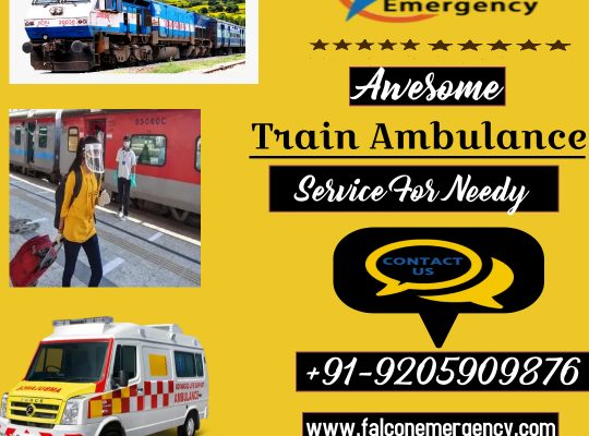 Falcon Train Ambulance in Delhi is the Best Medical Transportation Provider