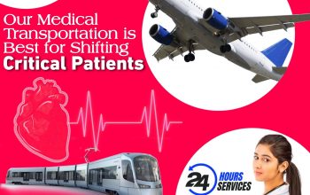 Falcon Train Ambulance in Guwahati Provides a Patient Transportation Medium with Medical Assistance