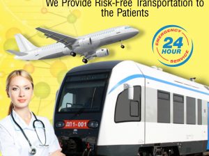 Falcon Train Ambulance in Patna is the Non-Complicated Medical Transportation