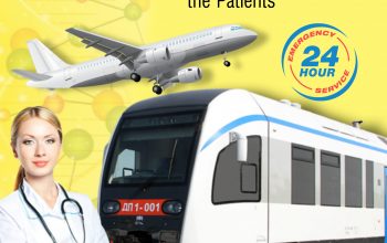 Falcon Train Ambulance in Patna is the Non-Complicated Medical Transportation