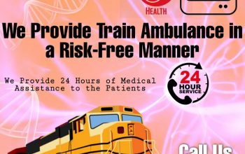 Medilift Train Ambulance Service in Patna Offers Best-in-Line Medical Equipment