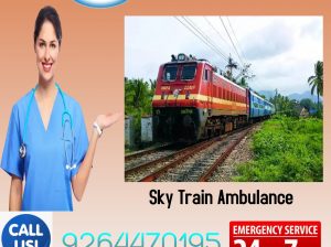 Sky Train Ambulance in Patna Delivers Efficient Medical Transportation to the Patients
