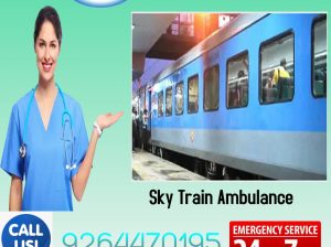 Sky Train Ambulance Service in Guwahati is Shifting Patients without Any Problem