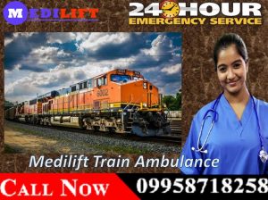 Medilift Train Ambulance in Ranchi Provides Medical Transportation without Any Risk