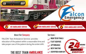 Experience Best Patient Transport Service Offered by Falcon Emergency Train Ambulance in Delhi