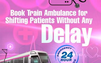 Medilift Train Ambulance in Patna Operates with a Capable Medical Team