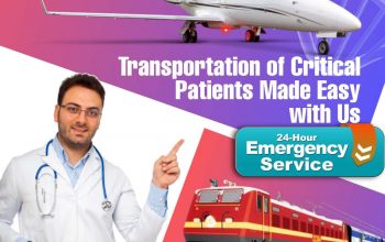 Falcon Train Ambulance in Guwahati is Offering Medical Transportation with Pre-Hospital Care