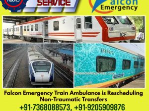 Falcon Train Ambulance in Patna is Promising through Care during the Transportation
