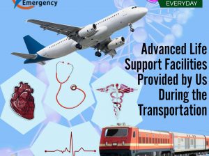 Get Train Ambulance Service in Patna by Falcon Emergency at a Low-Budget