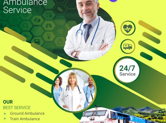 Medilift Train Ambulance in Guwahati is Delivering Riskless Medical Transportation