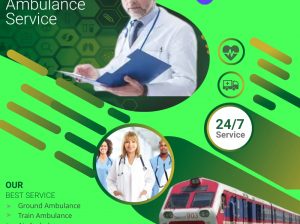 Medilift Train Ambulance in Delhi is the Glibbest Means of Transportation