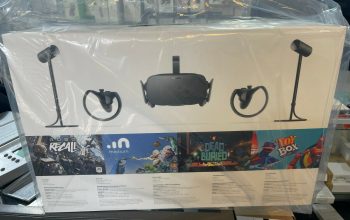 NEW Oculus Rift CV1 Virtual Reality Headset with Controllers Sensors – Black